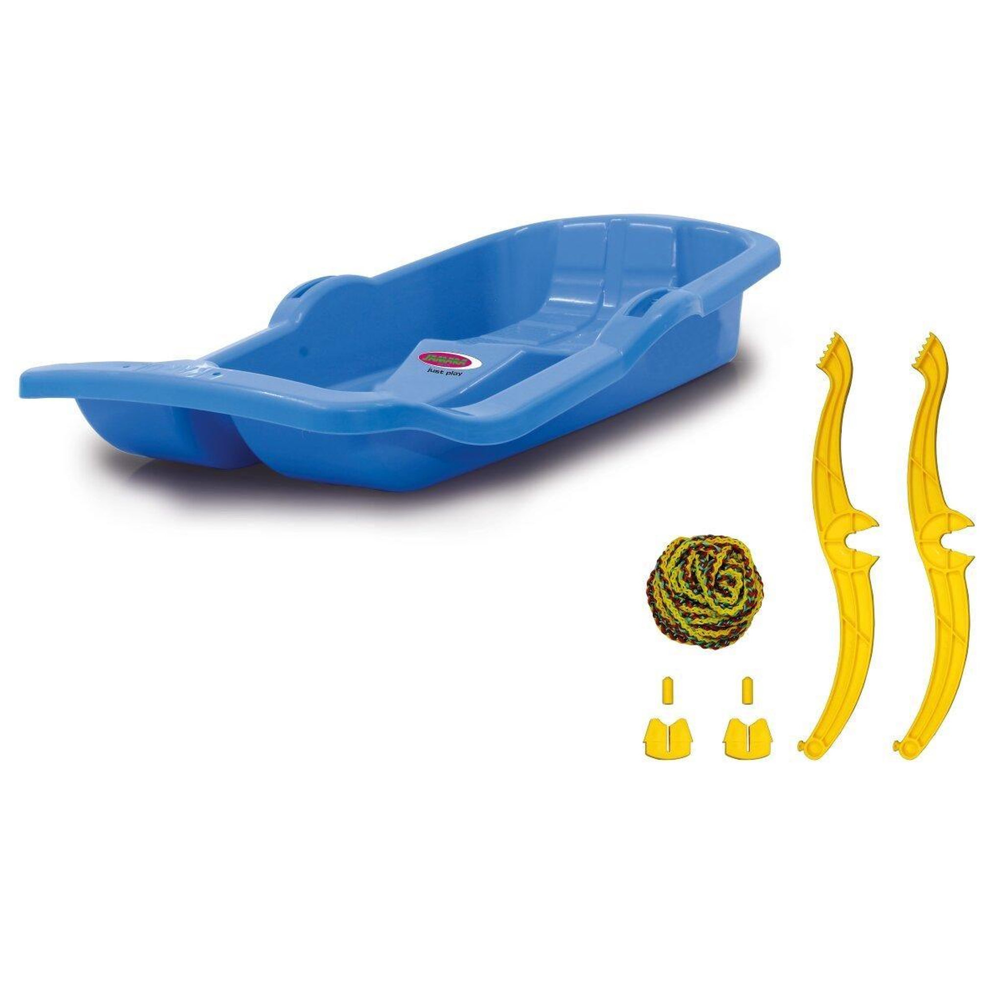 Voir la diapositive 2 : Jamara Snow play bob karol 80cm bleu avec frein
