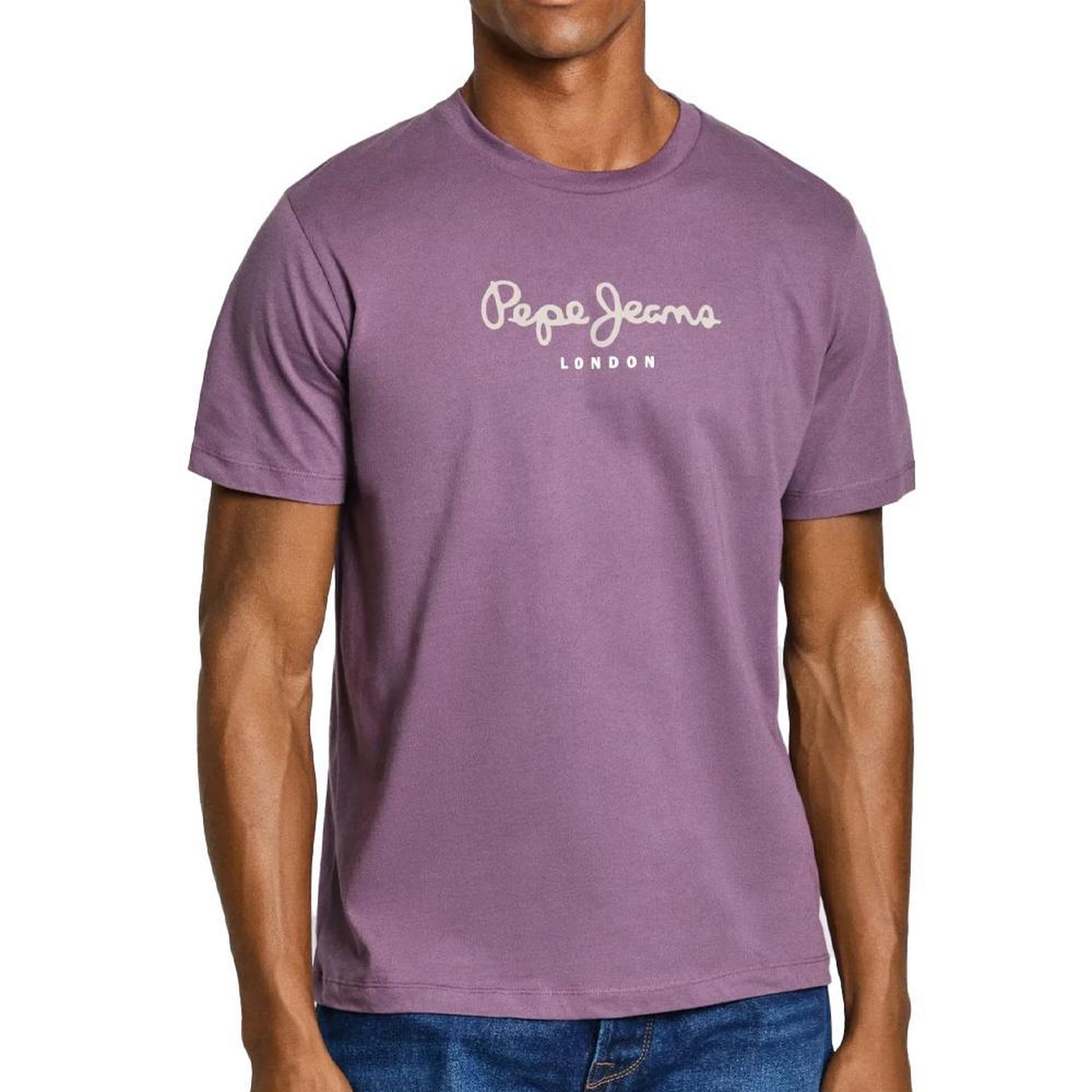 Pepe Jeans T-shirt Violet Homme Pepe jeans Eggo SEB. Coloris disponibles : Violet