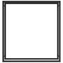 Voir la diapositive 3 : VIDAXL Portant de bois de chauffage Noir mat 110x28x116 cm Acier