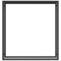 Voir la diapositive 3 : VIDAXL Portant de bois de chauffage Noir mat 110x28x116 cm Acier