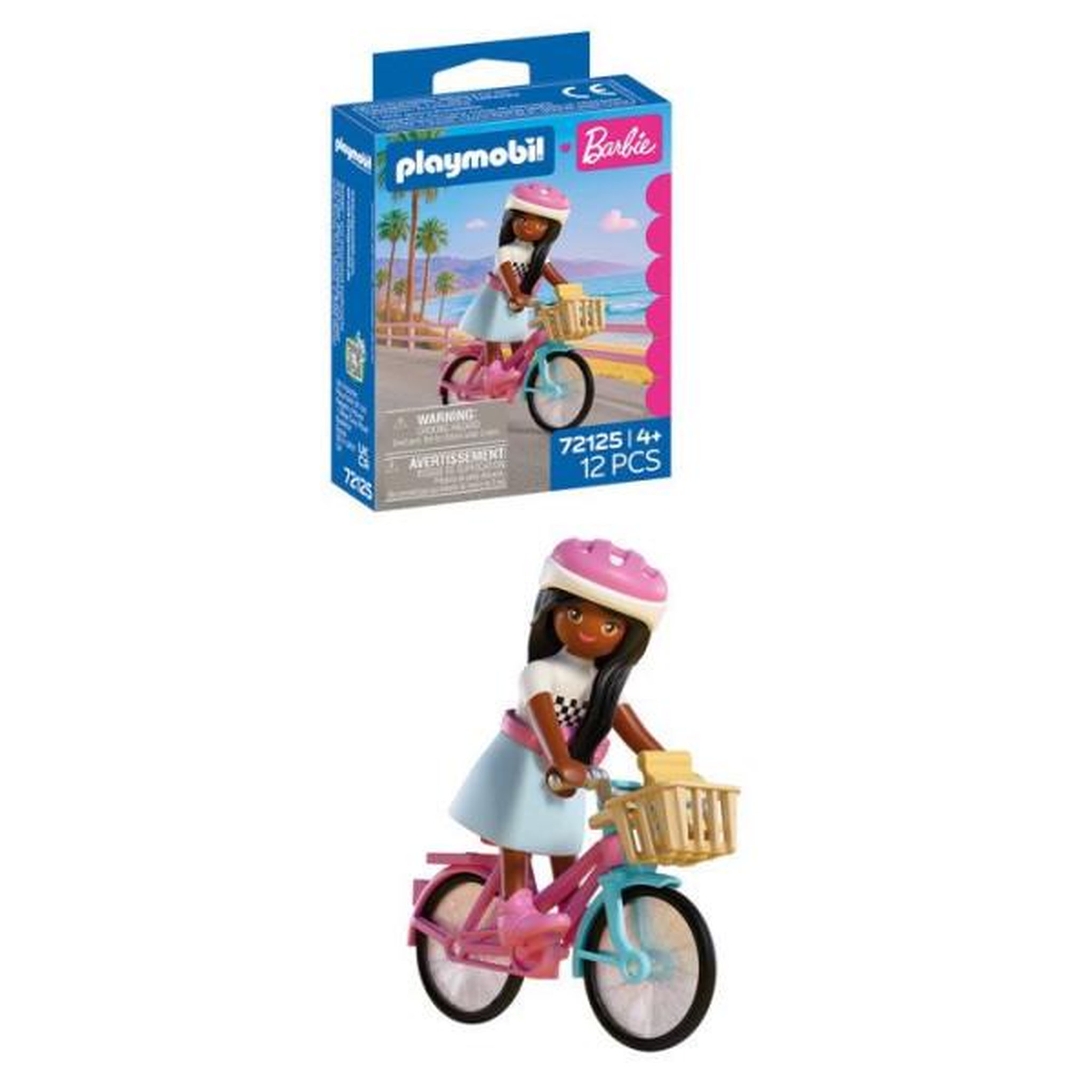 Voir la diapositive 3 : PLAYMOBIL PLAYMOBIL 72125 Barbie Brooklyn et son vélo, 12 pieces, Des 4 ans