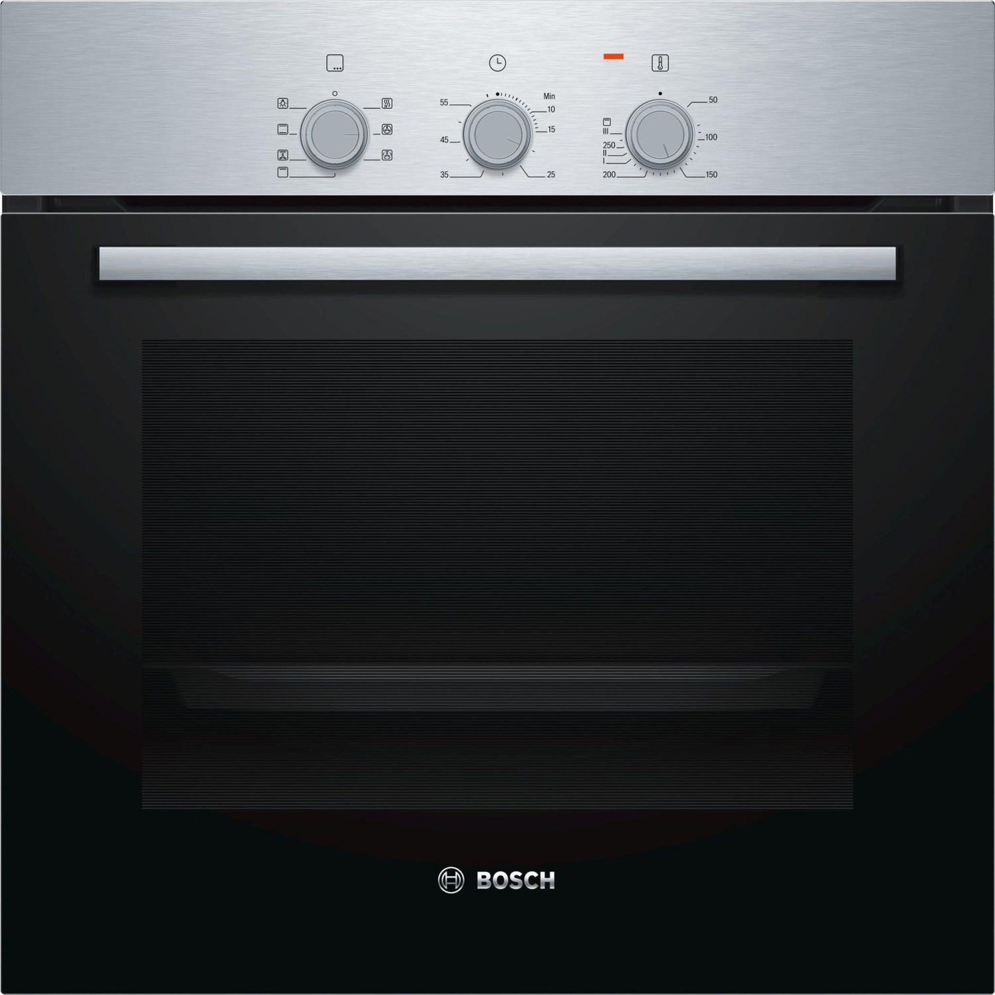 BOSCH Bosch serie 2 hbf011br0j four 66 l a noir, acier inoxydable