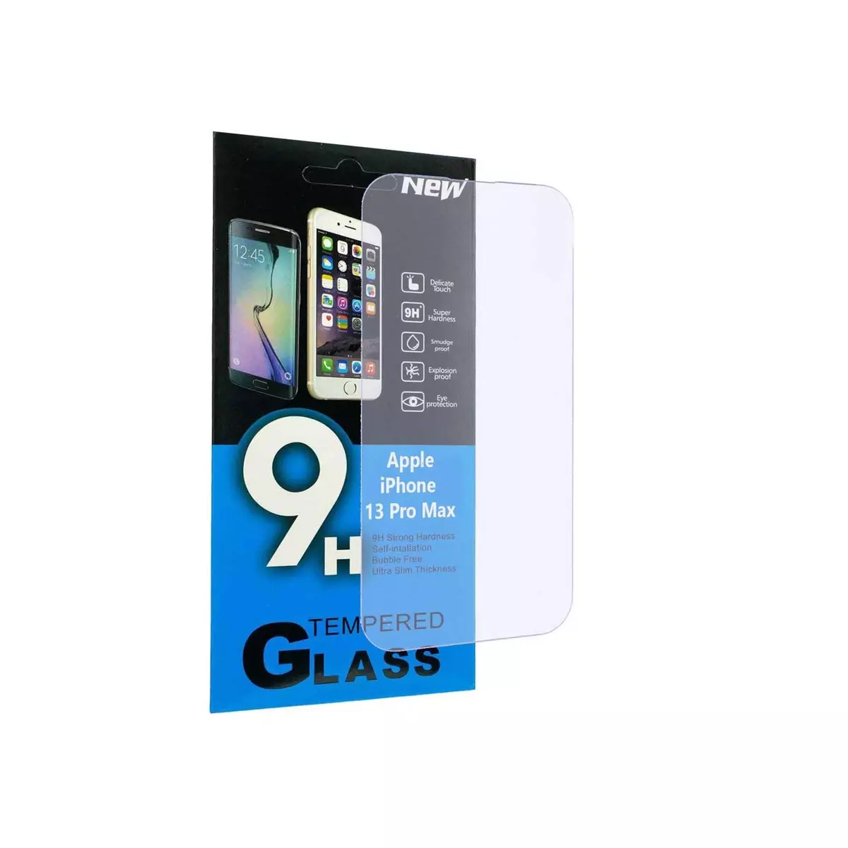 amahousse Vitre iPhone 13 Pro Max protection d'écran en verre trempé