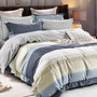 Voir la diapositive 2 : Home collection Parure housse de couette en polycoton Lygor