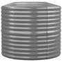 Voir la diapositive 4 : VIDAXL Lit sureleve de jardin Acier enduit de poudre 368x80x68 cm gris