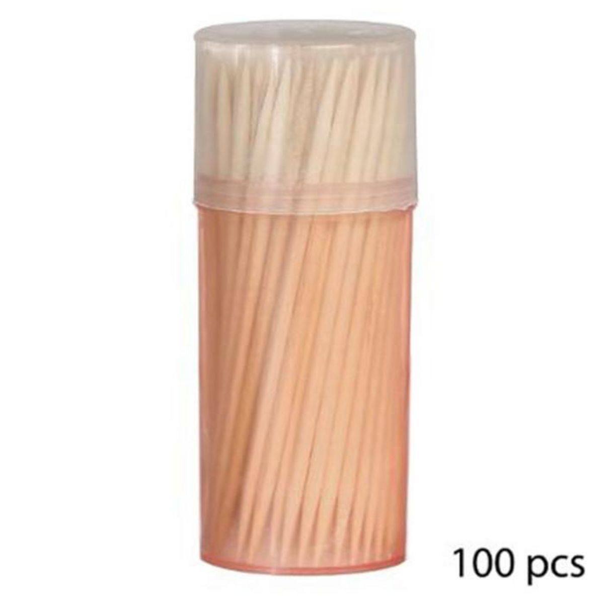 FIVE Lot de 4 Pots à Cure-Dents  Teath  6cm Multicolore