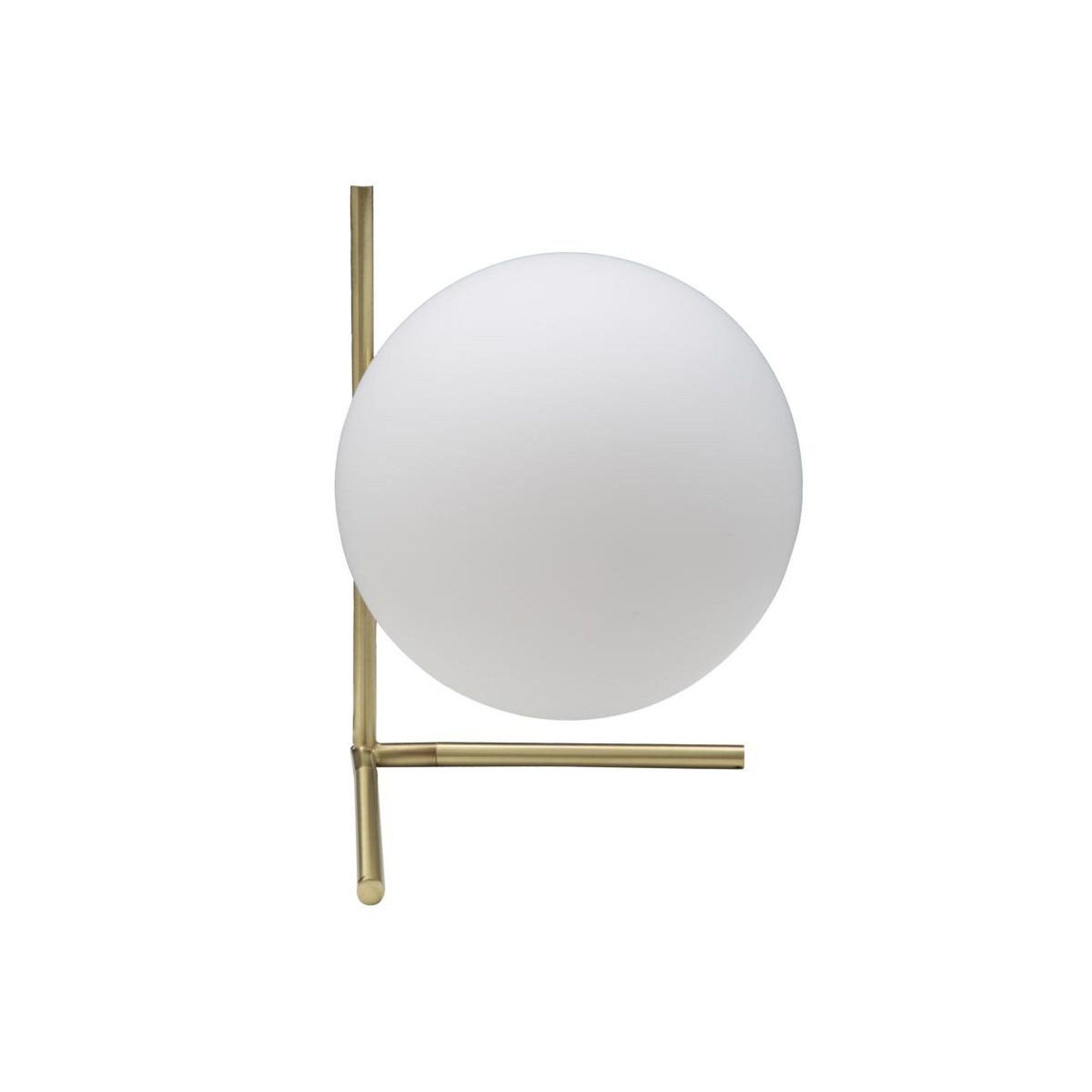 Paris Prix Lampe à poser sphère  glamy  27cm blanc & or