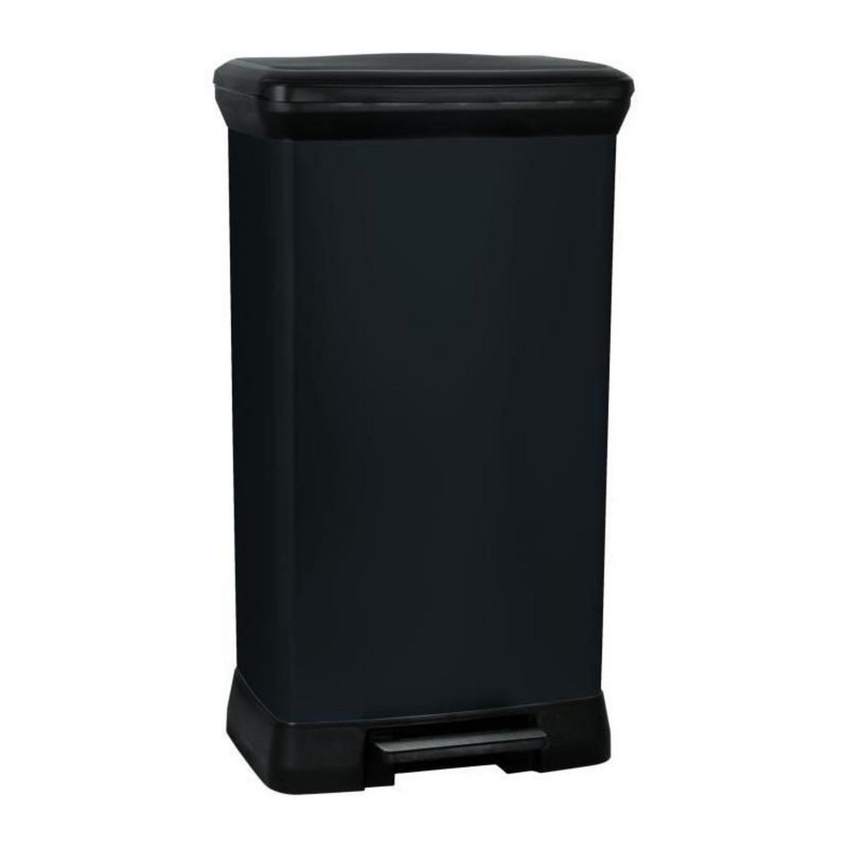 CURVER CURVER Poubelle de cuisine a pédale - 50 L - Noir
