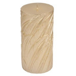 Paris Prix Bougie Pilier Déco Embossée  Efola  14cm Or Mat