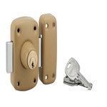 THIRARD Verrou corvette cylindre, 45 mm, bronze