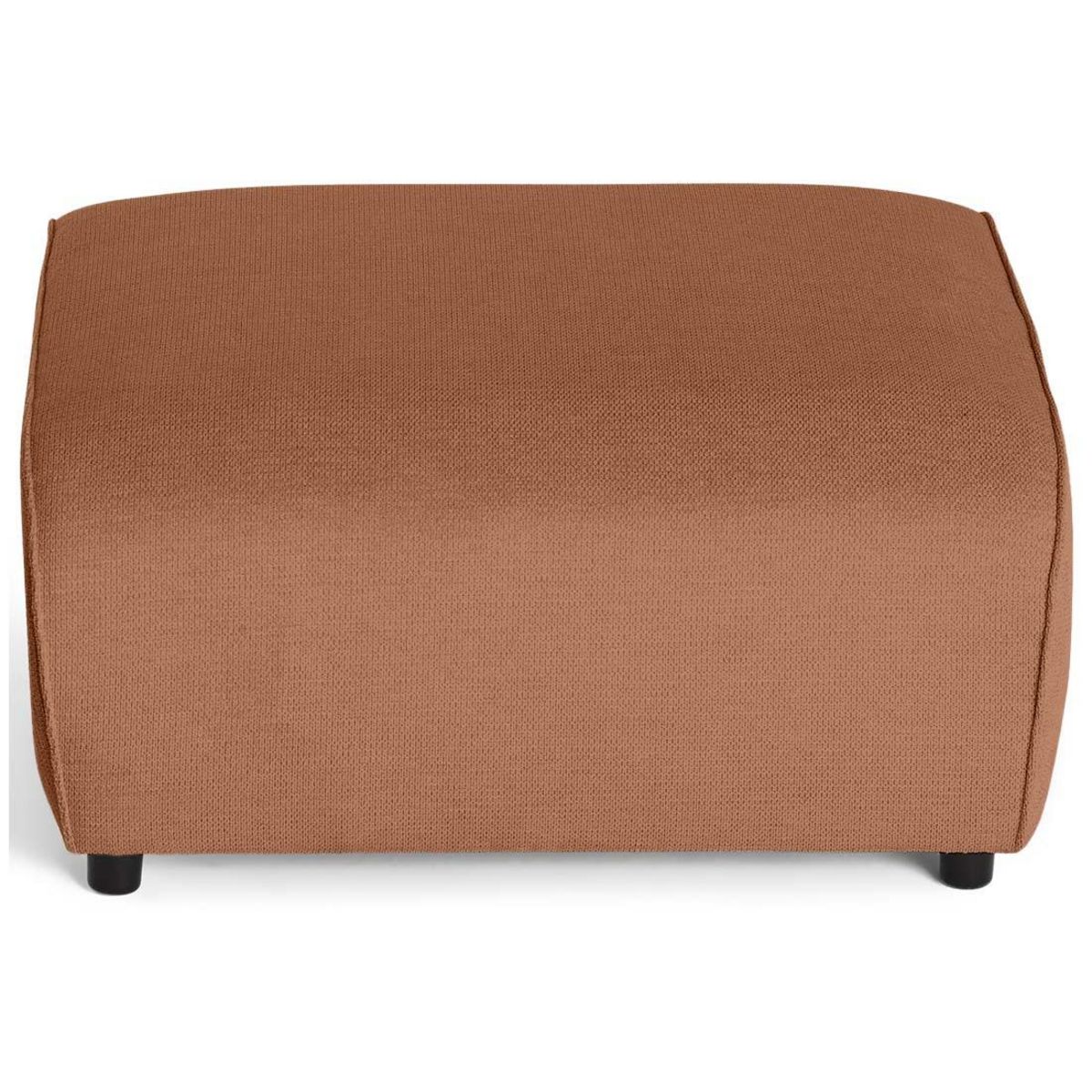 LISA DESIGN Suaro - pouf en tissu texturé