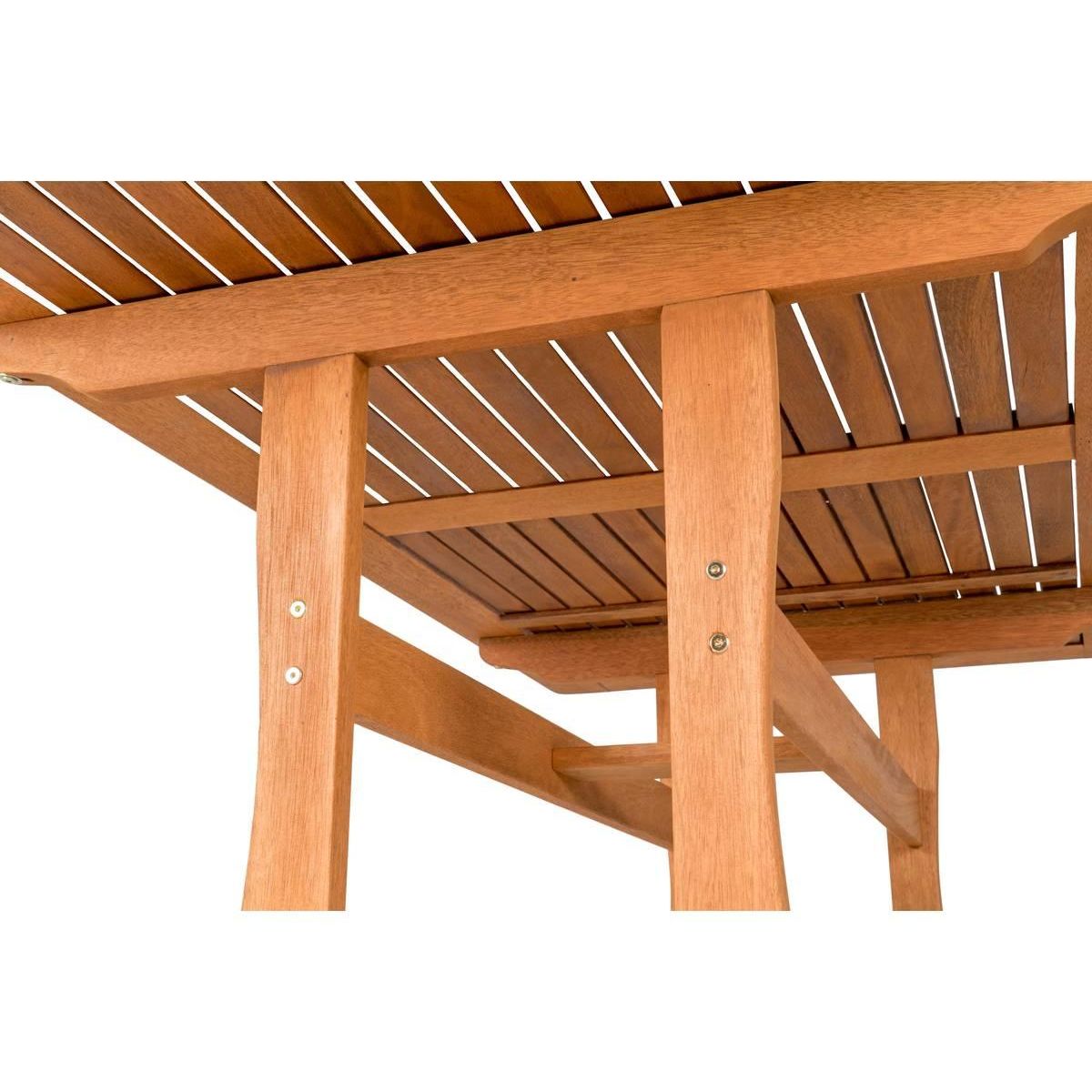 Habitat et Jardin Table de jardin  Osaka  - 180 x 90 cm - Bois naturel