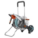 Gardena Dévidoir sur roues CleverRoll M Easy métal équipé