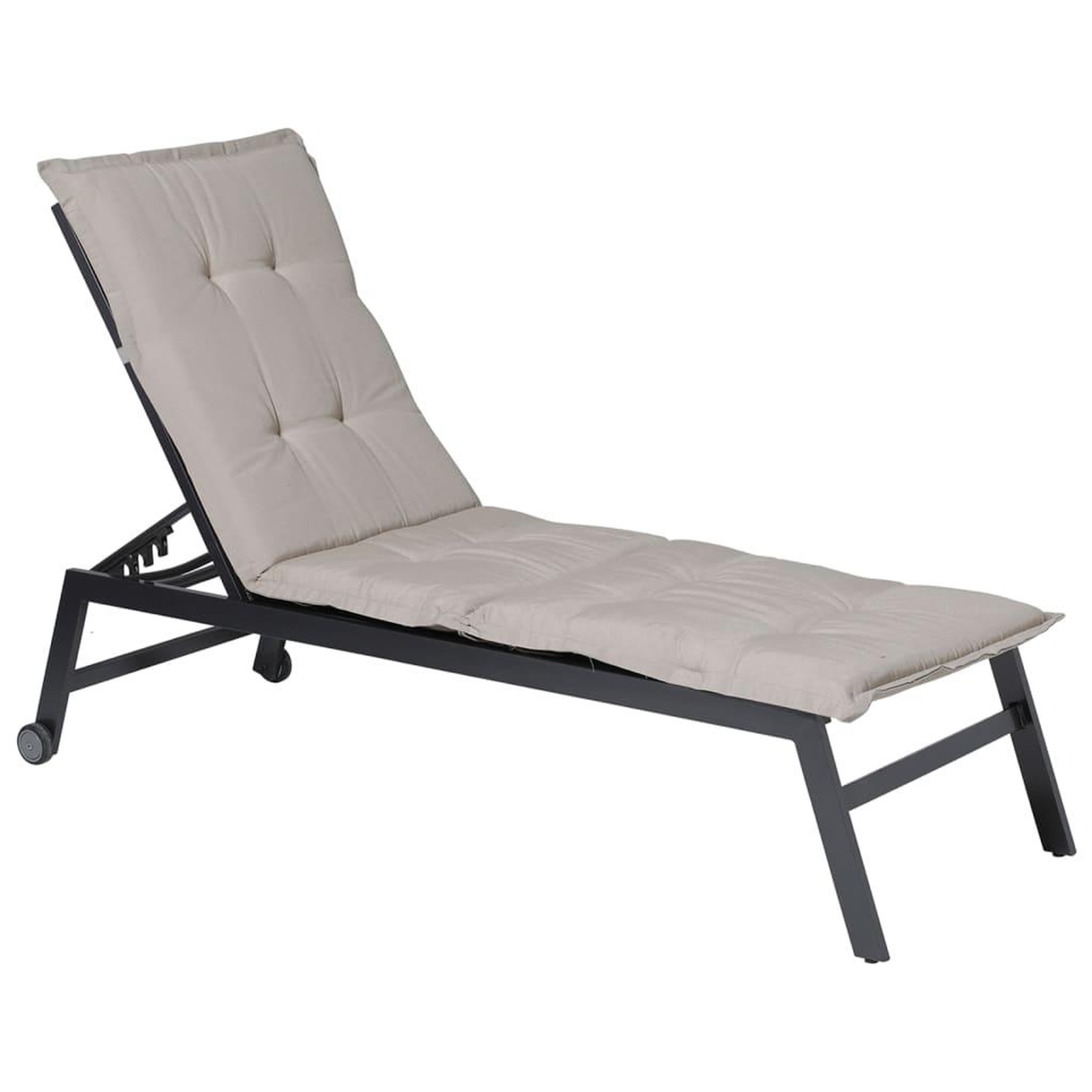 Voir la diapositive 5 : MADISON Madison Coussin de chaise longue Panama 200x60 cm Beige clair