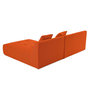 Voir la diapositive 5 : LISA DESIGN Onyx - canapé modulable d'angle réversible 4 places - en tissu mailles 3d