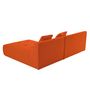Voir la diapositive 5 : LISA DESIGN Onyx - canapé modulable d'angle réversible 4 places - en tissu mailles 3d