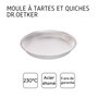 Voir la diapositive 4 : DR.OETKER Ensemble de 2 Moules à quiche lorraine 30 cm Dr. Oetker Classics