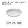 Voir la diapositive 4 : DR.OETKER Ensemble de 2 Moules à quiche lorraine 30 cm Dr. Oetker Classics