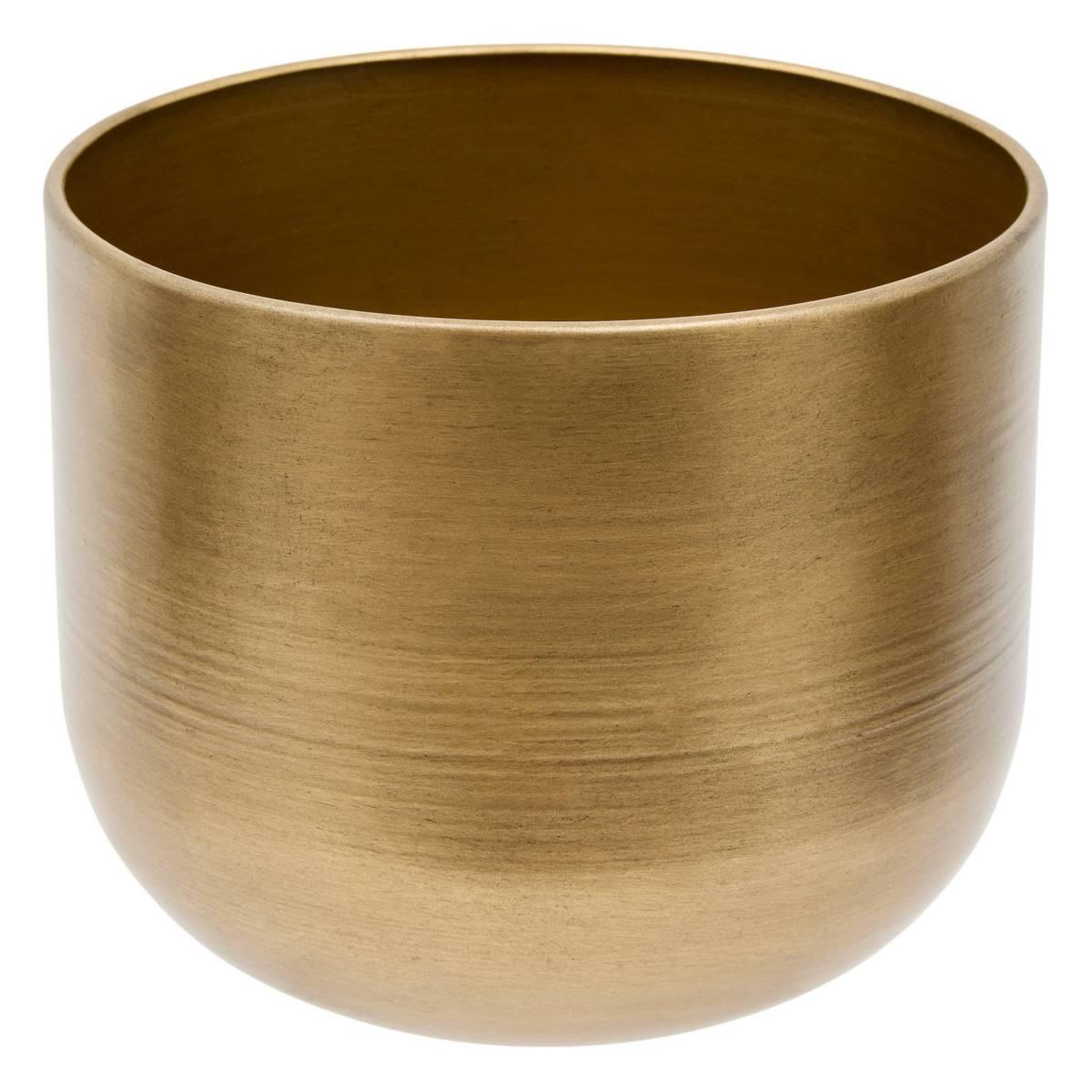 Voir la diapositive 3 : ATMOSPHERA Lot de 2 boîtes déco  erica  26cm doré