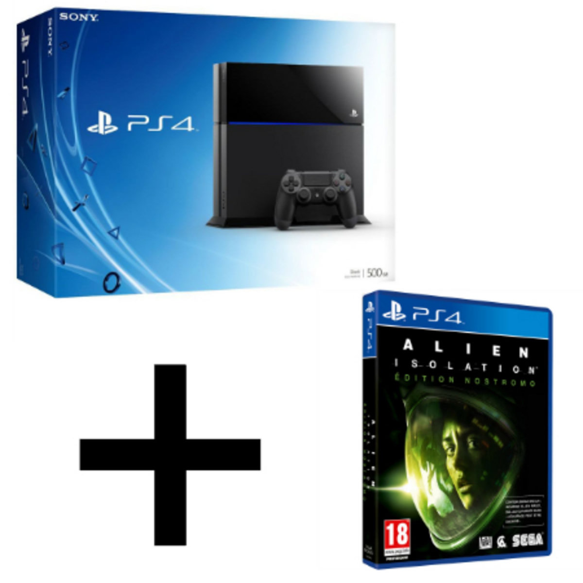 Console PS4 500 Go Noir + Jeu Alien Isolation