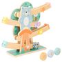 Voir la diapositive 3 : SMALL FOOT Small Foot - Wooden Ball Track Animals Pastel 11473