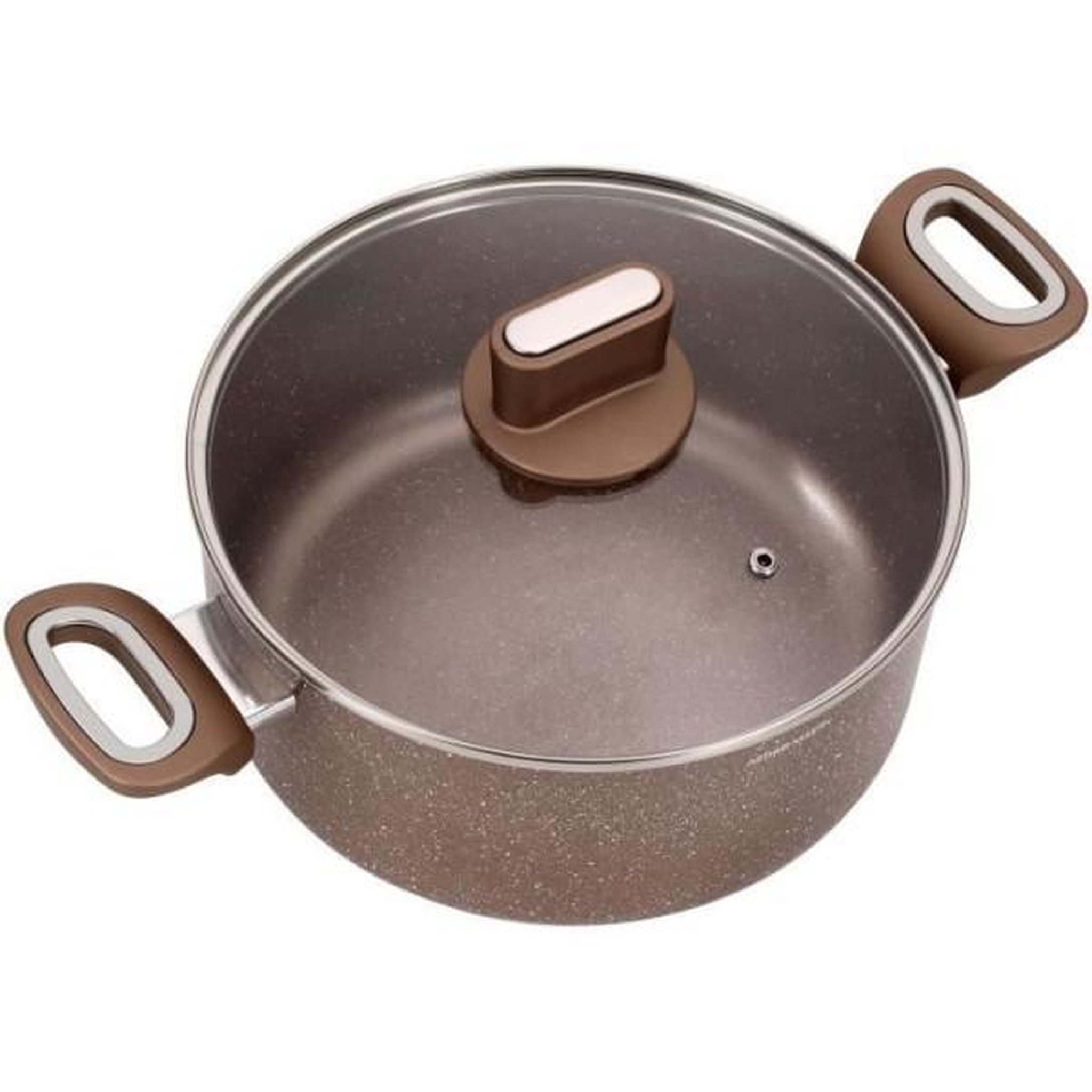 Voir la diapositive 6 : Arthur Martin Marmite - ARTHUR MARTIN - AM5531 - 28 cm avec couvercle en verre - Aluminium - Tous feux dont induction