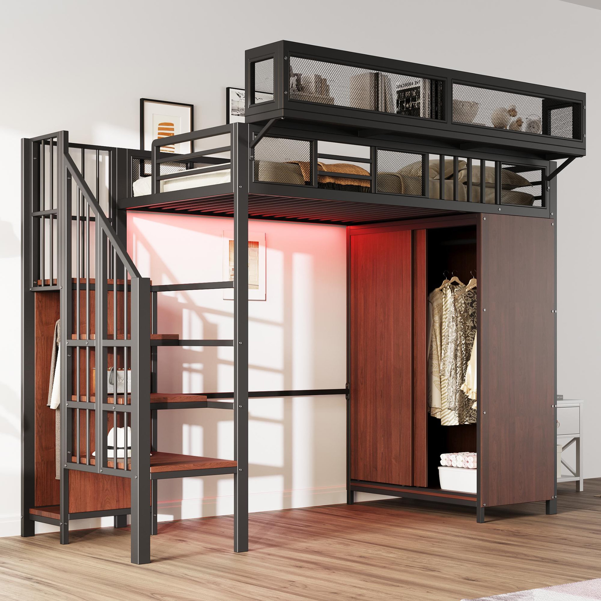Voir la diapositive 4 : MERAX Lit mezzanine