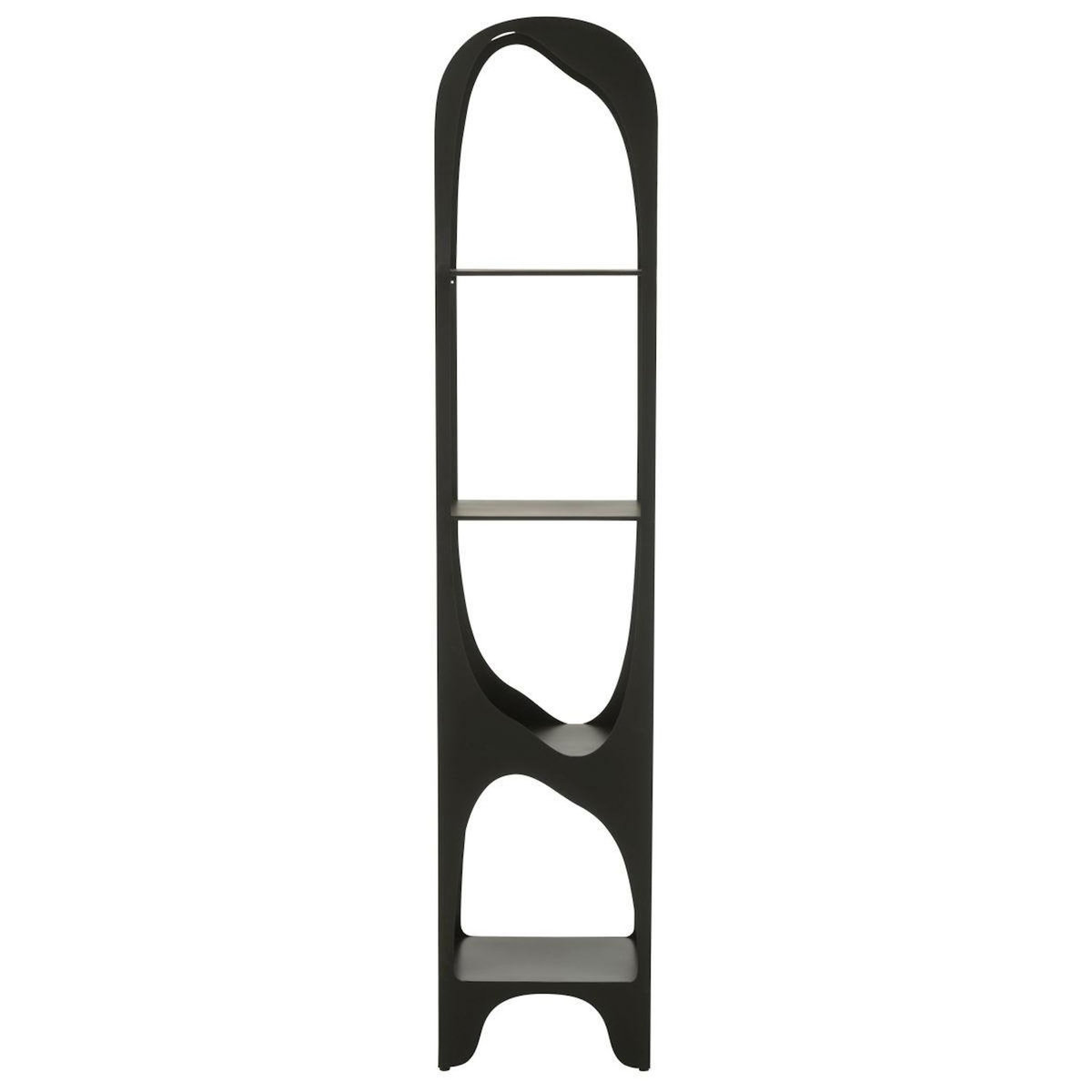 Paris Prix Étagère Design en Métal  Var  200cm Noir