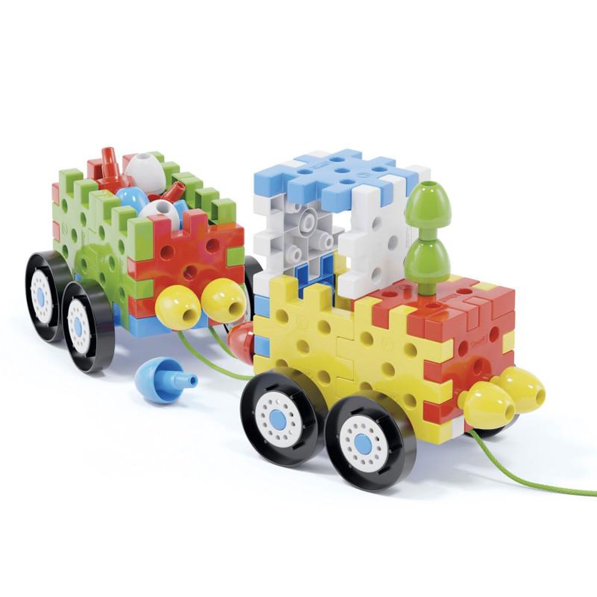Voir la diapositive 2 : Quercetti Quercetti Build your own Tow Vehicle