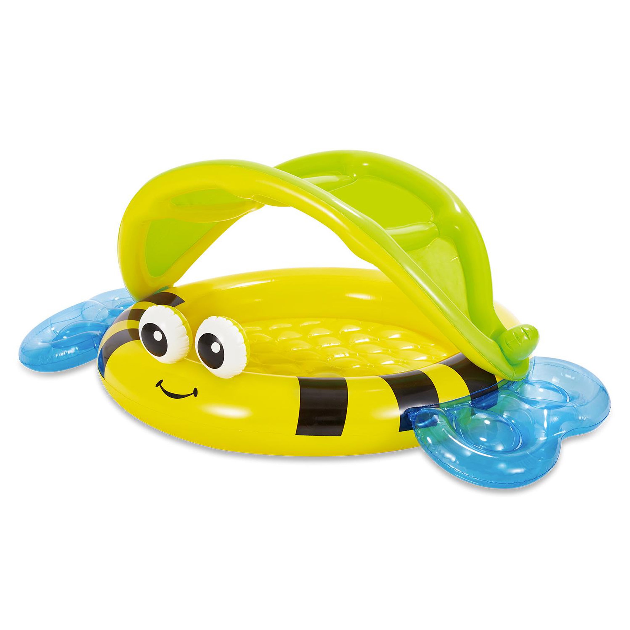 SUMMER WAVES Pataugeoire gonflable avec ombrelle lil'bug