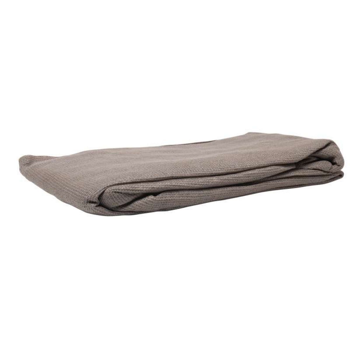  Voile d'ombrage triangle 160g/m2 taupe Werkapro 5 x 5 x 5 m