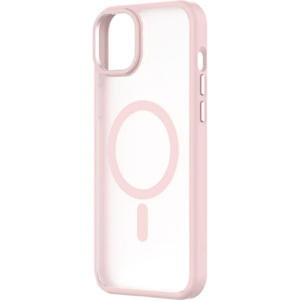 Qdos Coque bumper Iphone 15 Plus MagSafe Hybrid SNAP Rose