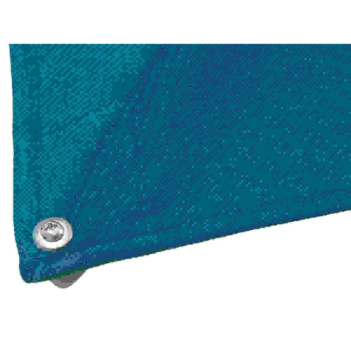 HESPERIDE Parasol déporté rectangulaire Melhia bleu canard - 4 x 3 m - Hespéride