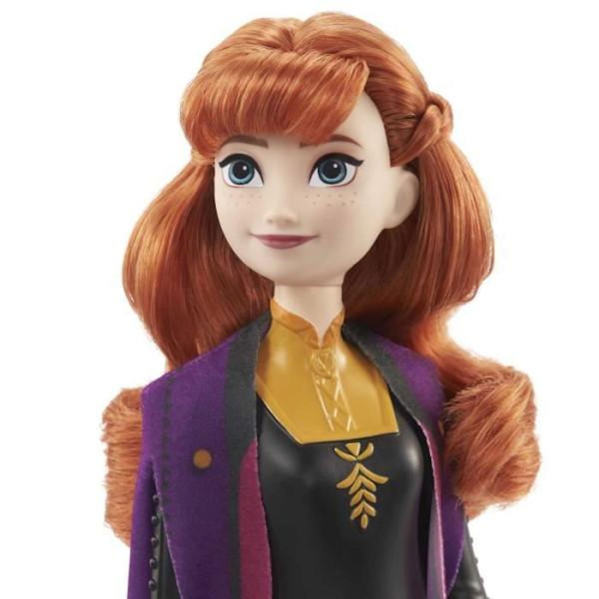 DISNEY PRINCESS La Reine des Neiges 2-Anna-Mattel Poupée Disney avec habillage et accessoires HLW50