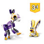 Voir la diapositive 6 : LEGO Creator 31125 Fabuleuses Créatures de la Forêt, Jouet 3 en 1 Hibou Hérisson Lapin