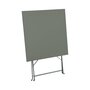 Voir la diapositive 3 : SWEEEK Table jardin bistrot pliable - Emilia carrée - Table carrée 70x70cm en acier thermolaqué