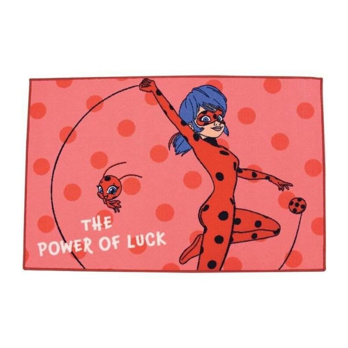 Fun House Fun house miraculous tapis ladybug 120 x 80 cm