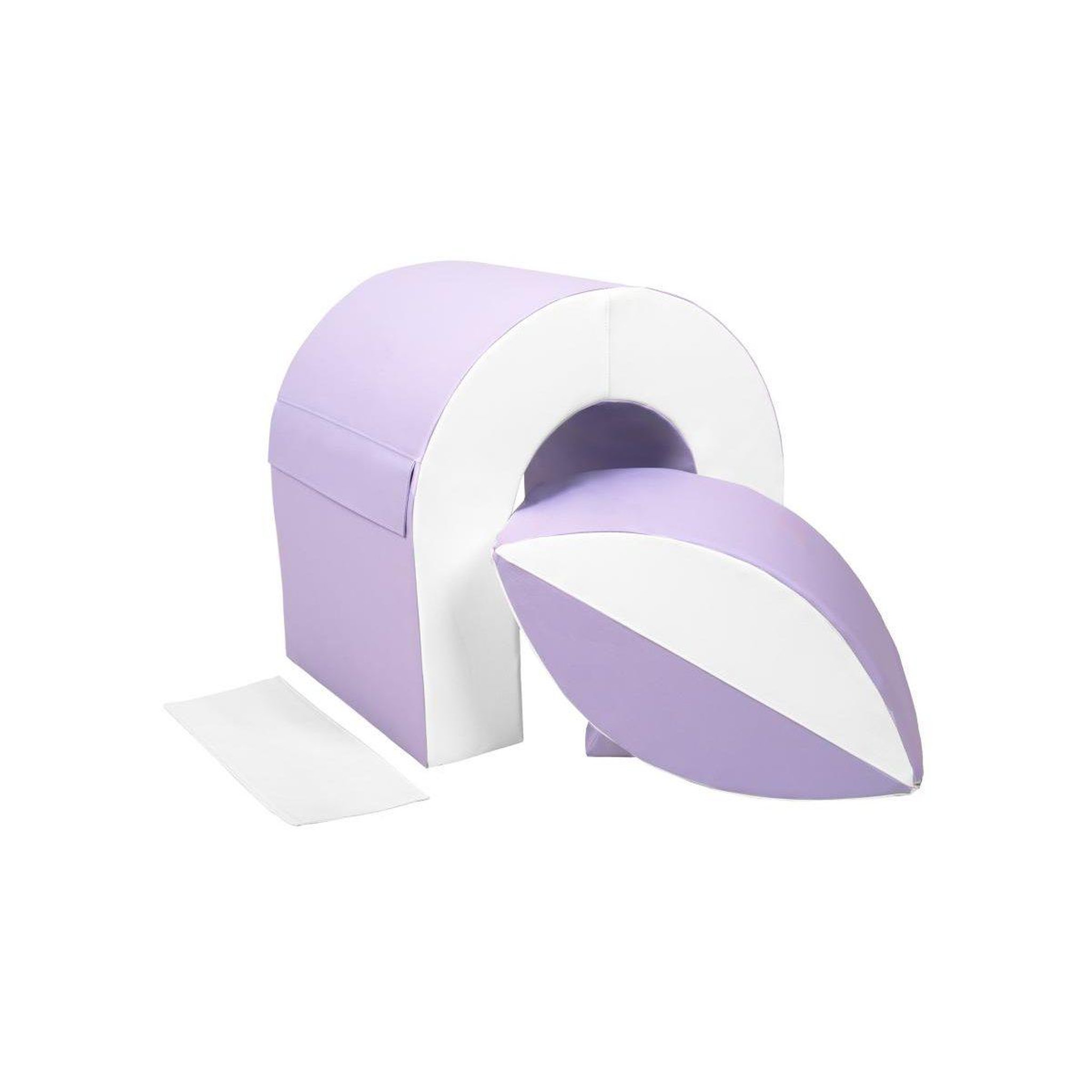 VELINDA Set de 2 blocs en mousse lilas
