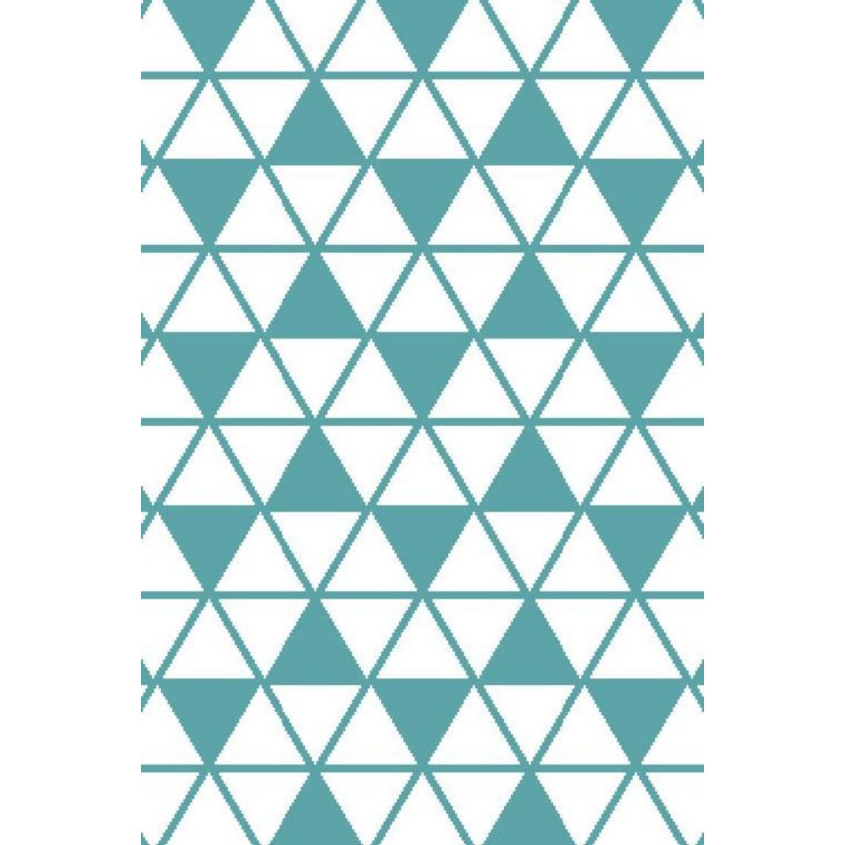 RED DECO Tapis d'extérieur réversible GALAPAGOS Bleu  180x120cm