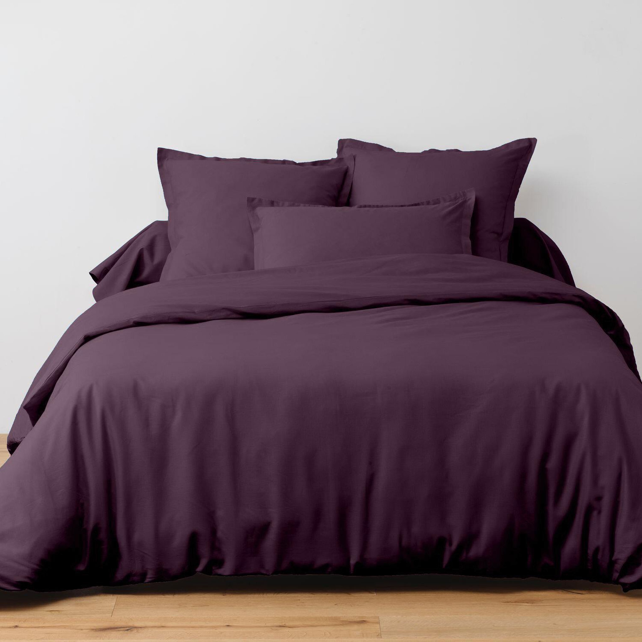 Voir la diapositive 2 : ATELIER DU COTON Drap plat 100%coton 57fils/cm2