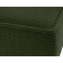 Voir la diapositive 6 : LISA DESIGN Jake - pouf en velours côtelé - pieds bois foncé