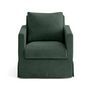 Voir la diapositive 3 : LISA DESIGN Serena - housse en velours texturé pour fauteuil