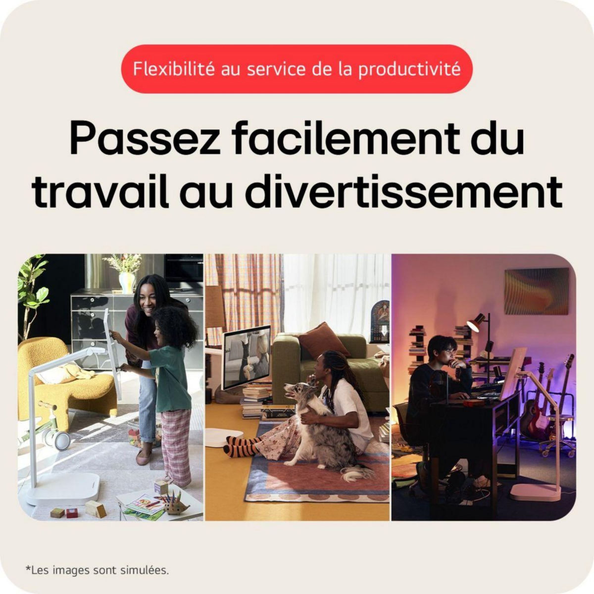 LG Ecran PC 4K 32U889SA-W.AE Smart Monitor32'' IPS