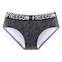 Voir la diapositive 4 : FREEGUN Lot de 4 culottes femme Leopard