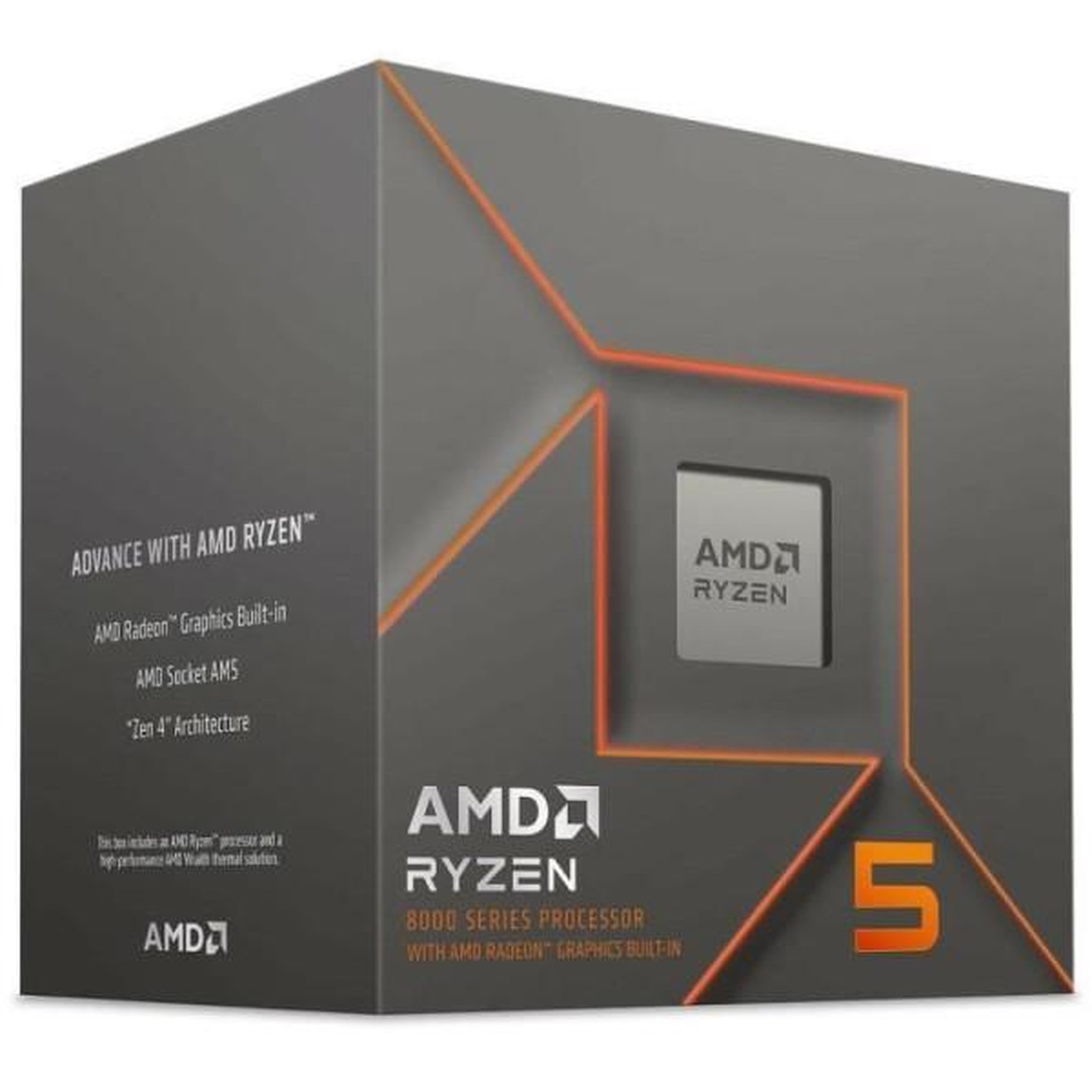 Voir la diapositive 2 : AMD AMD Ryzen 5 8500G Wraith Steal