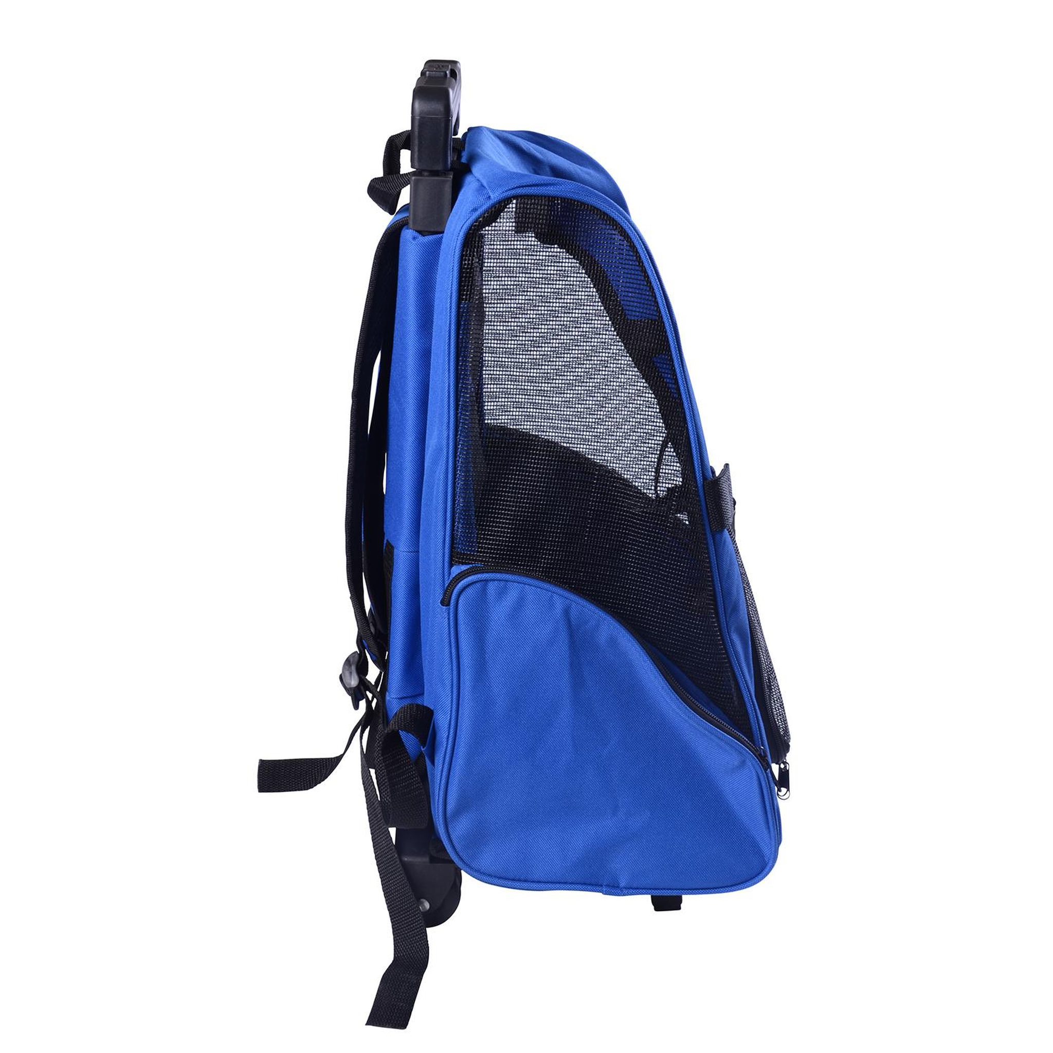 Voir la diapositive 5 : PAWHUT 2 en 1 trolley chariot sac à dos sac de transport à roulettes pour chien chat