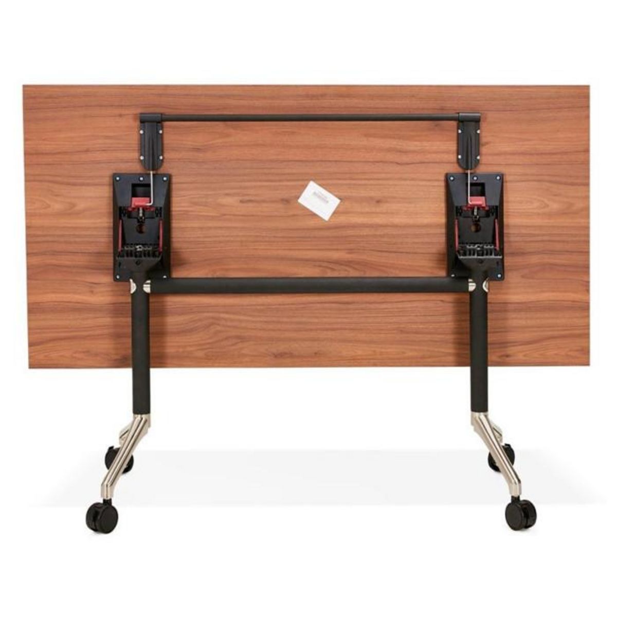 Paris Prix Bureau Pliable à Roulettes  Lexon  160cm Noyer