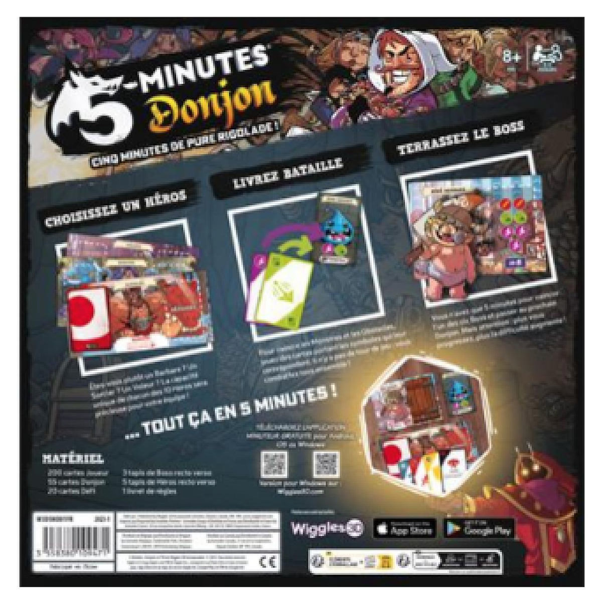 Asmodee Jeu Cooperatif - 5 minute Dungeon