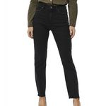 Vero Moda Jean Taille Haute  Femme Vero Moda Cut 10247008   W25. Coloris disponibles : Noir