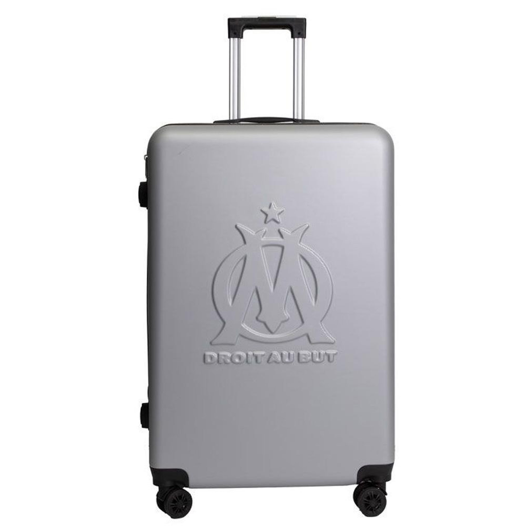 Olympique de Marseille OM Valise e Homme 76x30x49cm. Coloris disponibles : Gris